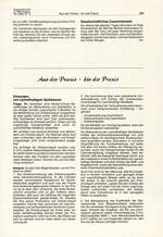 Aus der Praxis – für die Praxis 05/1982