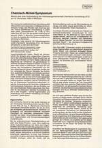 Chemisch-Nickel-Symposium