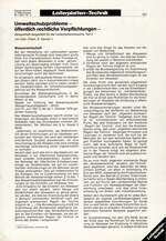 Umweltschutzprobleme – öffentlich rechtliche Verpflichtungen –