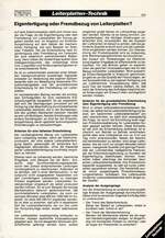 Eigenfertigung oder Fremdbezug von Leiterplatten?