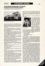 Leiterplattenfertigungen in Europa Die Bentronic Sa in Crissier, Schweiz