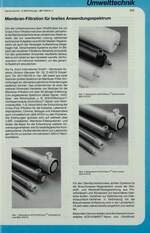 Membran-Filtration für breites Anwendungsspektrum