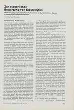 Zur steuerlichen Bewertung von Elektrolyten