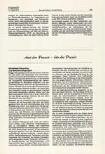 Aus der Praxis – für die Praxis 03/1986