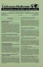Galvano-Referate 02/1998
