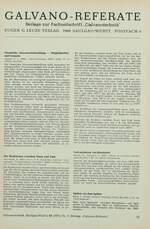 Galvano-Referate 07/1971