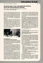 Veränderungen in der Leiterplattenherstellung durch den technologischen Wandel