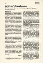 Verzinkter Telegraphendraht