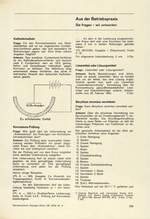 Aus der Betriebspraxis 09/1970