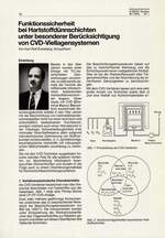 Funktionssicherheit bei Hartstoffdünnschichten unter besonderer Berücksichtigung von CVD-Viellagensystemen