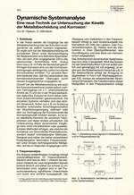 1 Einleitung In der Praxis werden die Vorgänge bei der Metallabscheidung oder der Korrosion imall- gemeinen als zeitlich konstant angesehen. So ergibt sich bei der Metallabscheidung mit konstantem Strom unter Berücksichtigung der Badparameter eine def