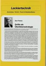 Größe als Überlebensstrategie