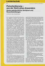 Pulverlackierung – aus der Sicht eines Anwenders