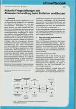 Aktuelle Fragestellungen der Abwasserbehandlung beim Entfetten und Beizen 1