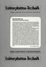 NEPCON WEST ’86: Amerikaner entdecken Europa