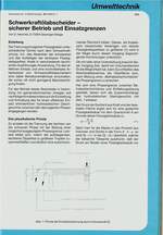 Schwerkraftölabscheider -
sicherer Betrieb und Einsatzgrenzen