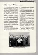 25 Jahre Lackwerke Peters