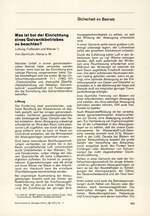 Sicherheit im Betrieb: Was ist bei der Einrichtung eines Galvanikbetriebes zu beachten?