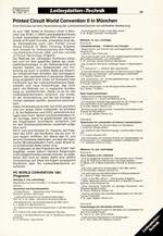 Printed Circuit World Convention II in München