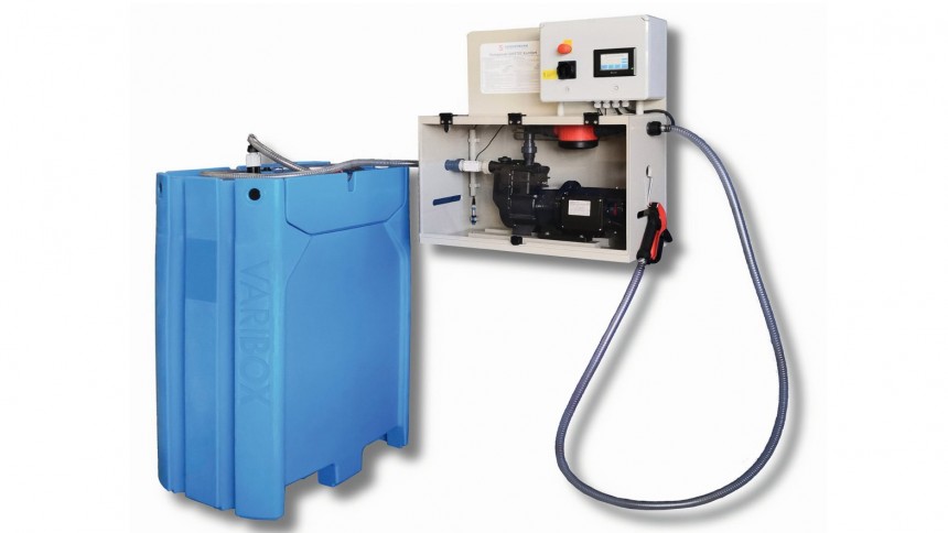 Die Sondermann Pumpen + Filter GmbH &amp; Co. KG bietet mit dem Pumpenset SAFETEC eine Lösung, mit der sich Behälter im Saugverfahren entleeren lassen