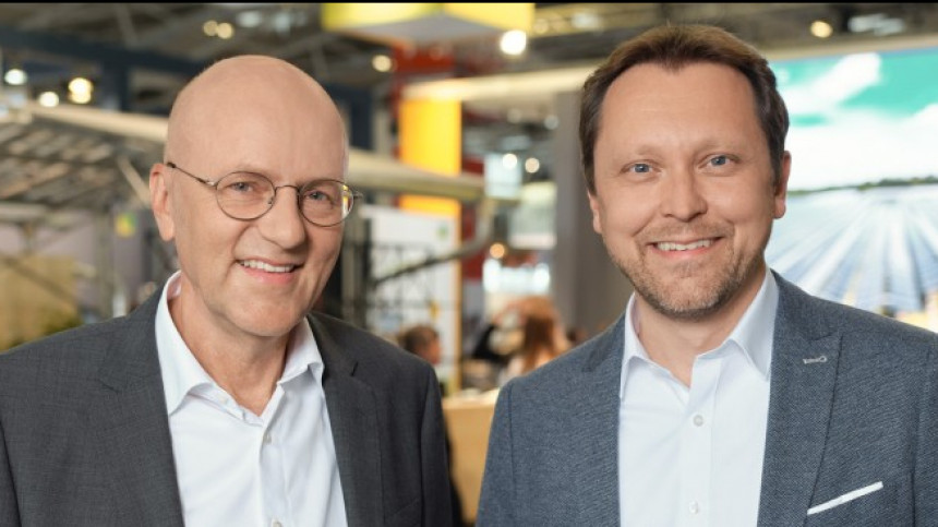 Seit Juli 2022 sind Dr. Reinhard Pfeiffer und Stefan Rummel gleichberechtigte Geschäftsführer der Messe München