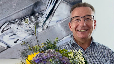 Geschäftsführer Frank Schröer wurde für seine 40-jährige Tätigkeit geehrt
