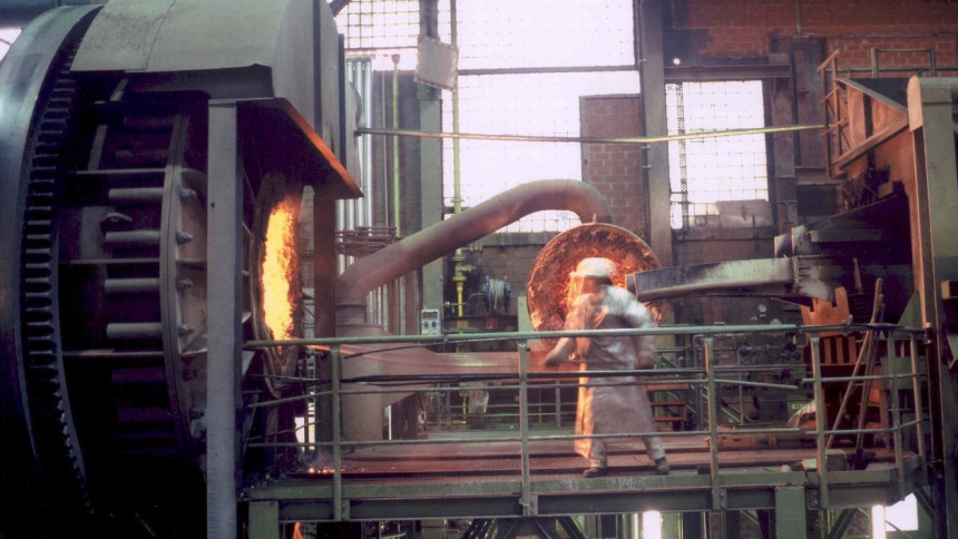 Die Kupferindustrie gehört zu den energieintensiven Industrien und braucht zuverlässige Versorgungsleistungen, um die Produktion aufrecht zu erhalten. Bild: Kupferverband.