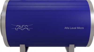 Alfa Laval Micro (hier in horizontaler Ausführung) erlaubt die Wärmerückgewinnung aus Abgasen.
