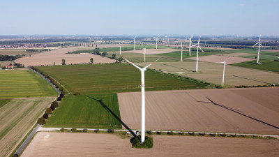 Feldtest mit Novaflex BladeUp auf 1,3 MW-Turbine bei Ilsede in Niedersachsen