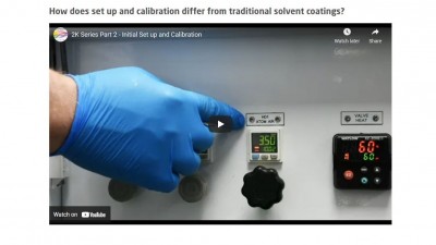 Electrolube demonstriert Kalibrierung von 2K Coating-Materialien