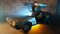 Das wohl berühmteste Auto aus Edelstahl: der DeLorean aus „Zurück in die Zukunft“ 