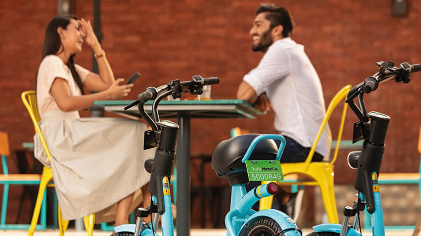 Elektoroller-Sharing ist in Indien auf dem Vormarsch. Besonders beliebt: das Yulu-Bike 