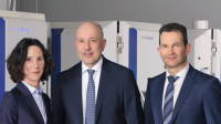 Der neue Vorstand von CemeCon (v.l.n.r.): Dr.-Ing. Beate Hüttermann, Dr.-Ing. Oliver Lemmer und Bernd Hermeler