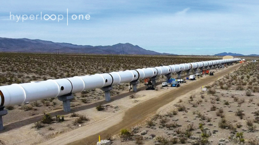 Abb. 1: Die inzwischen aufgegebene Hyperloop-Teststrecke in Kalifornien
