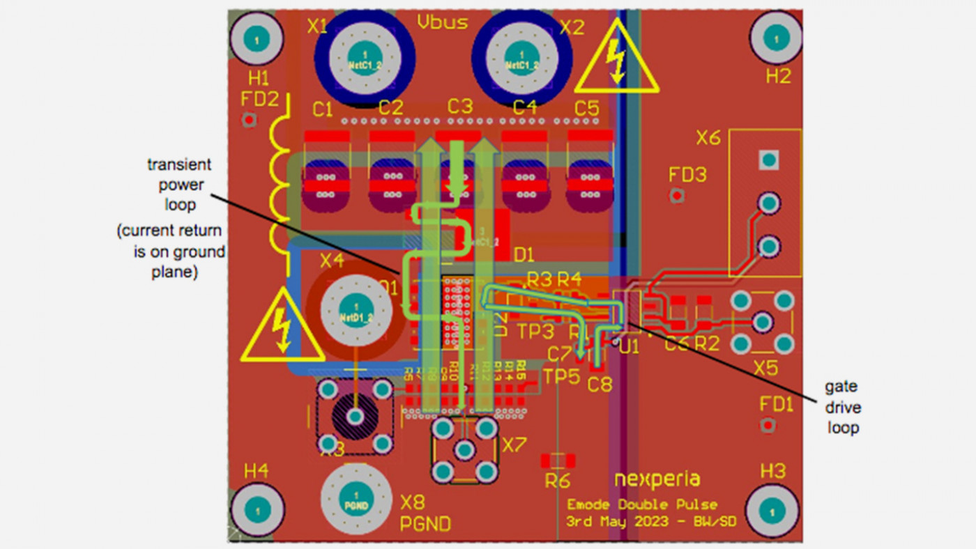 Entwurf einer Gate-Treiberschaltung für den 650 V Enhancementmode (E-mode) GaN FET