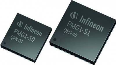 Die PMG1-Familie der UBB-PD-3.1-Mikrocontroller von Infineon integriert einen bewährten USB-PD-Stack, um zuverlässige Leistung und Interoperabilität zu ermöglichen