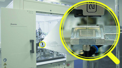 Für das Laserschweißen von optischen Glasfasern auf PICs gibt es bereits ein industriell nutzbares Verfahren