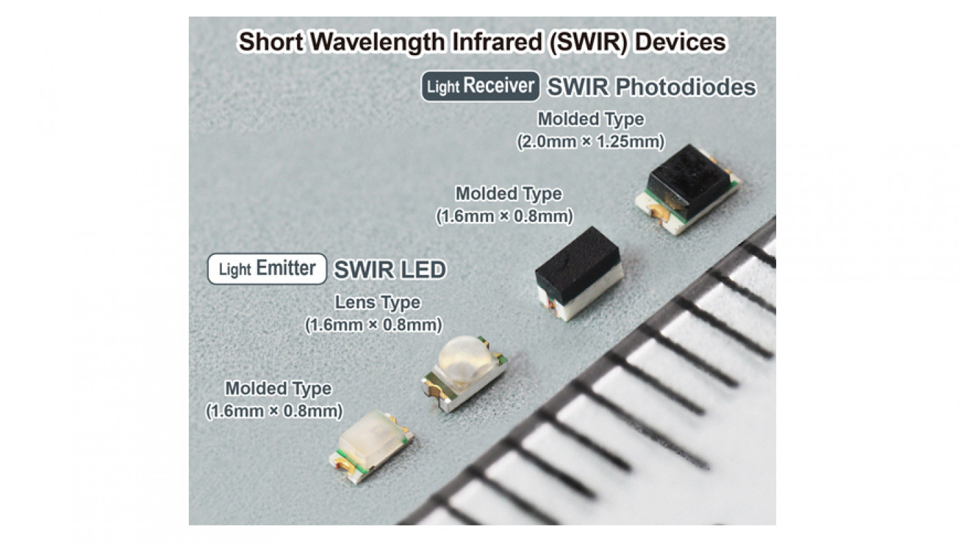 Kompakte SWIR-Sensorbausteine von Rohm