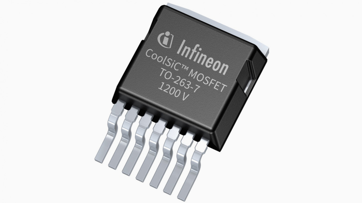 1200-V CoolSiC-MOSFETs von Infineon im TO263-7 für Automotive-Anwendungen