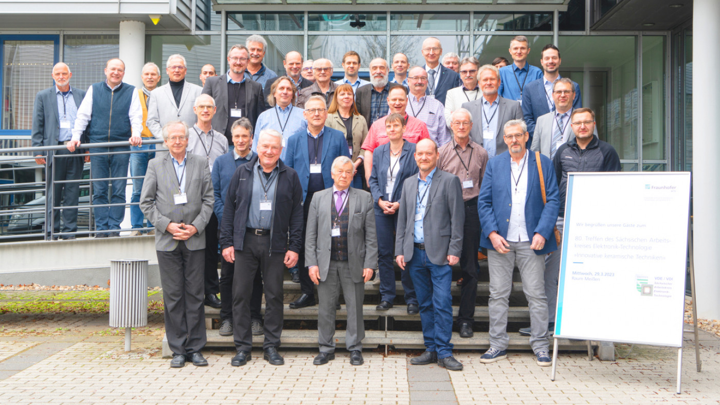Teilnehmer des 80. Treffens des Arbeitskreises Elektronik-Technologie