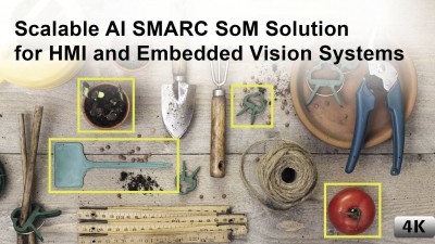 Skalierbare KI SMARC Lösung für HMI- und Embedded-Vision-Systeme