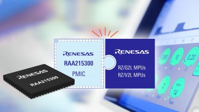 Der neue PMIC RAA215300 von Renesas umfasst vielfältige Funktionseinheiten